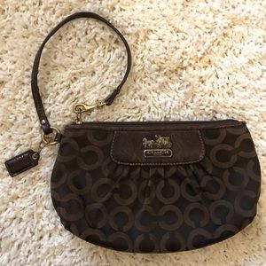 Authentic COACH wristlet